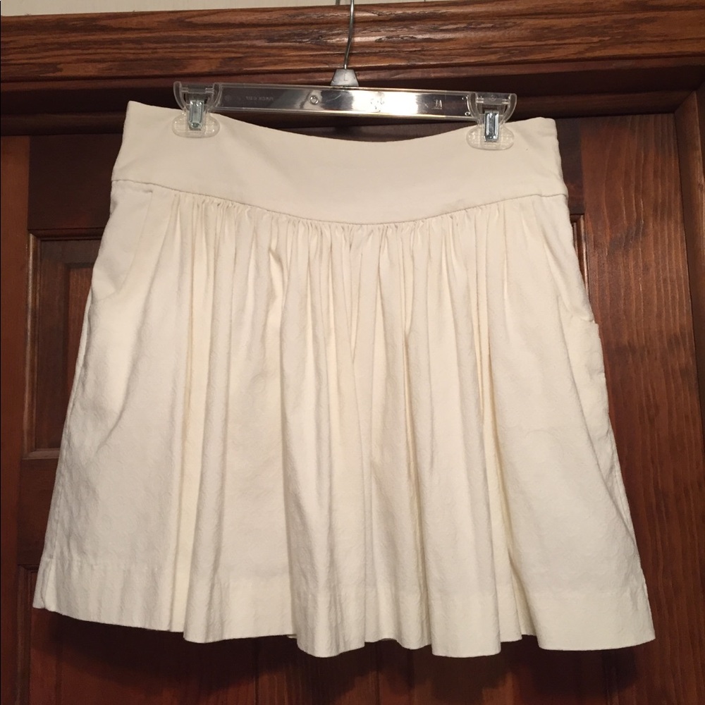 Express pleated skater skirt with FREE shirt!